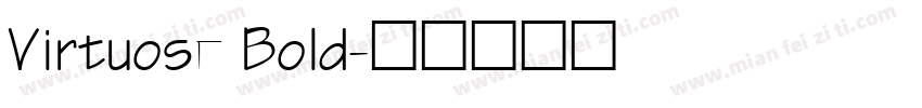 Virtuose Bold字体转换